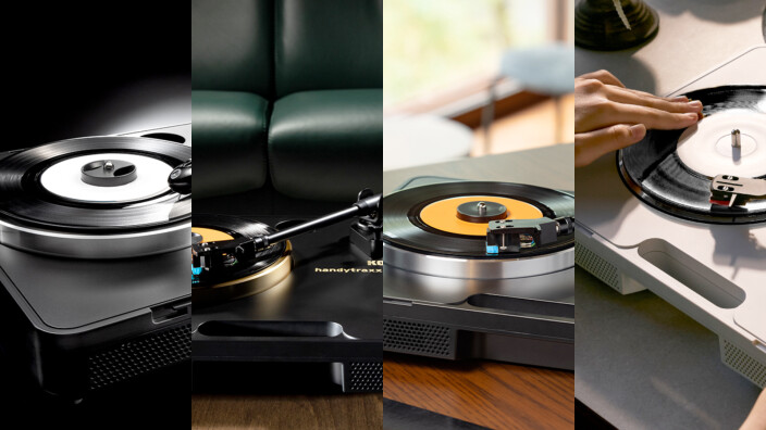 Korg présente 4 platines vinyle portables handytraxx