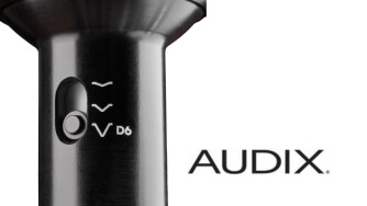 Audix ajoute le micro D6X à son catalogue