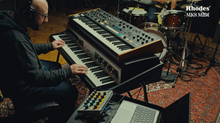 Rhodes annonce son système MIDI MK8