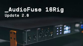 Arturia met à jour l’AudioFuse 16Rig