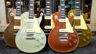 Gibson Custom a réédité la Les Paul présentée au NAMM de 1955
