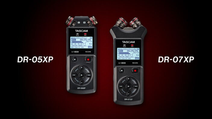 Tascam présente les nouveaux DR-05XP et DR-07XP
