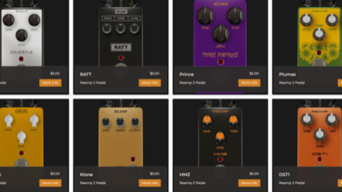 Les pédales ReAmp2 sont en promo chez Audio Assault