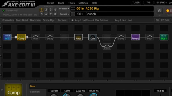 Nouvelle mise à jour pour l'Axe-Fx III de Fractal Audio