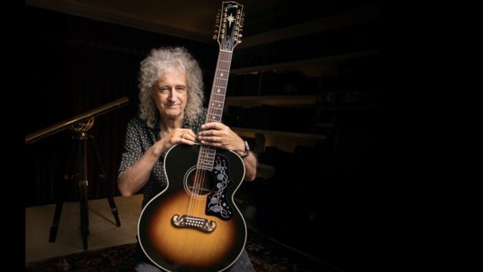 Gibson et Brian May dévoilent la Brian May SJ-200 12-string