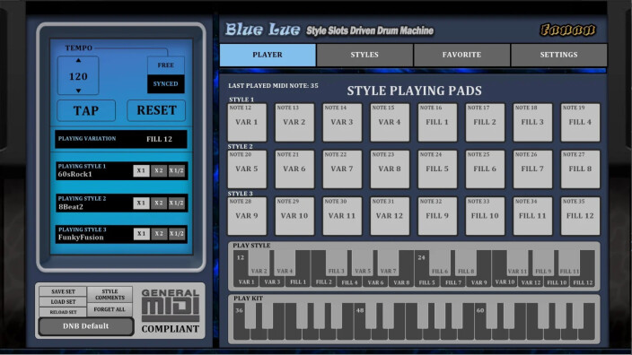 Fanan publie Blue Lue