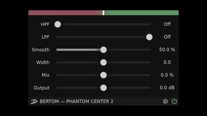 Bertom Audio met à jour Phantom Center