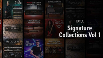 IK Multimedia dévoile les TONEX Signature Collections Volume 1