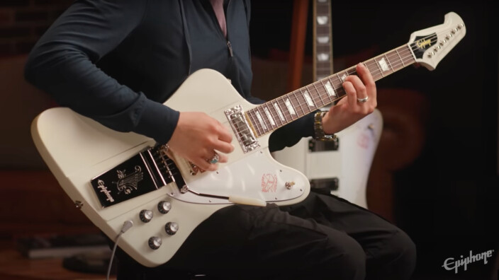 Epiphone actualise les Firebird de la série Inspired by Gibson Custom