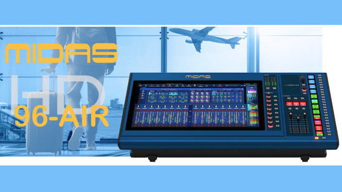 Midas débute la distribution de sa console de sonorisation HD96-AIR