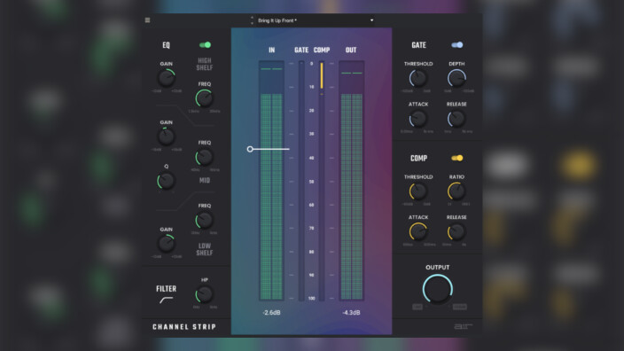 Air Music Tech vous offre Channel Strip