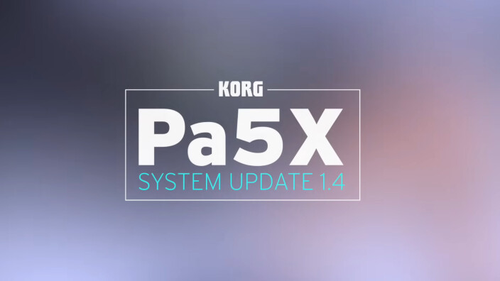 Korg met à jour les Pa5X