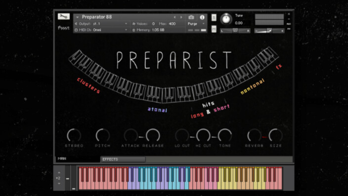 Pssst! Instruments sort Preparist
