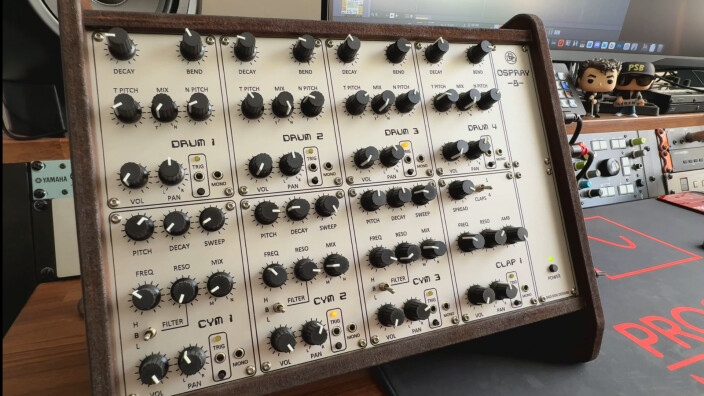 Bad Dog Design présente son nouveau synthé Ospray 8