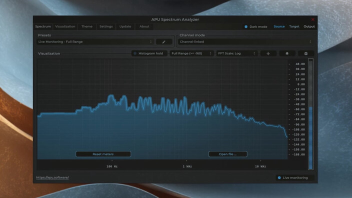 Un analyseur de spectre gratuit !