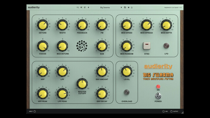 Audiority sort Big Swarma