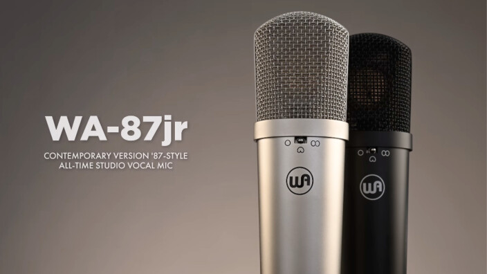 Le nouveau microphone WA-87jr est sorti chez Warm Audio