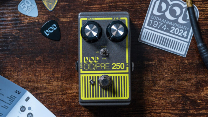DOD présente l'Overdrive Preamp 250-X