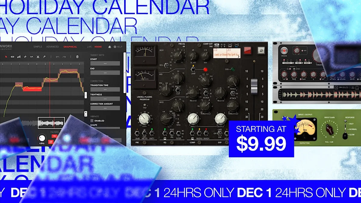 Plugin Alliance lance son calendrier de l'avent
