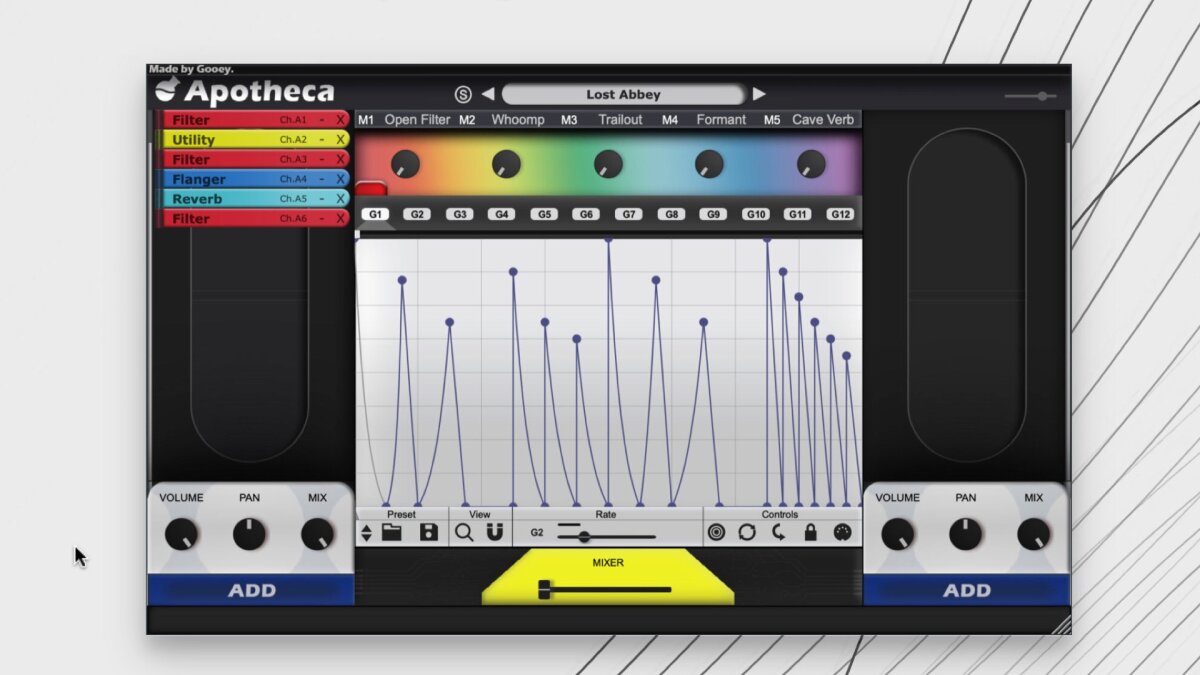 Gooey met à jour son plugin multi-effets Apotheca en version 2.0
