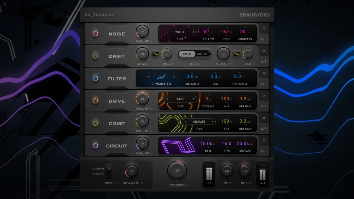 Plugin Alliance et Brainworx présentent bx_tonebox