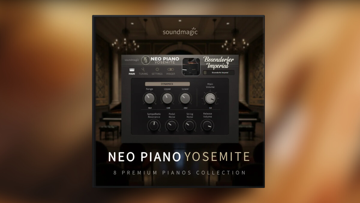 Sound Magic sort la collection Neo Piano Yosemite