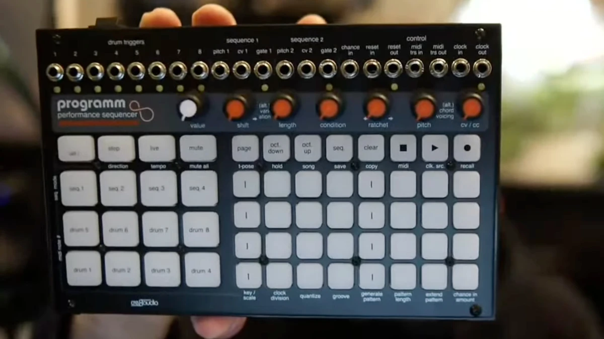 Cre8audio et Pittsburgh Modular annoncent le séquenceur Programm