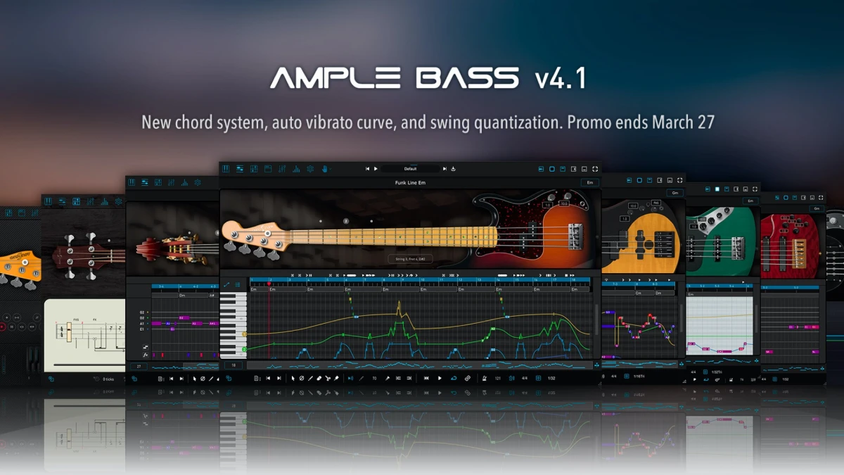Ample Sound met à jour sa gamme de basses virtuelles