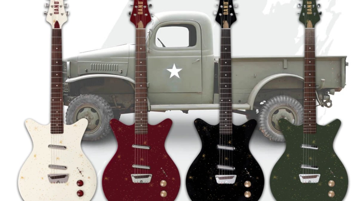 Les Golden 1950s et Dan O. Mano rejoignent le catalogue Danelectro