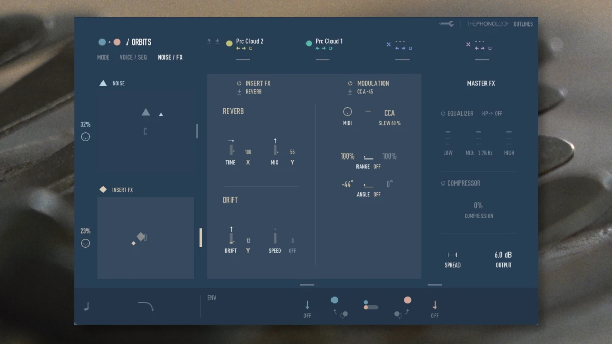 Outlines, un instrument pour vos textures sonores
