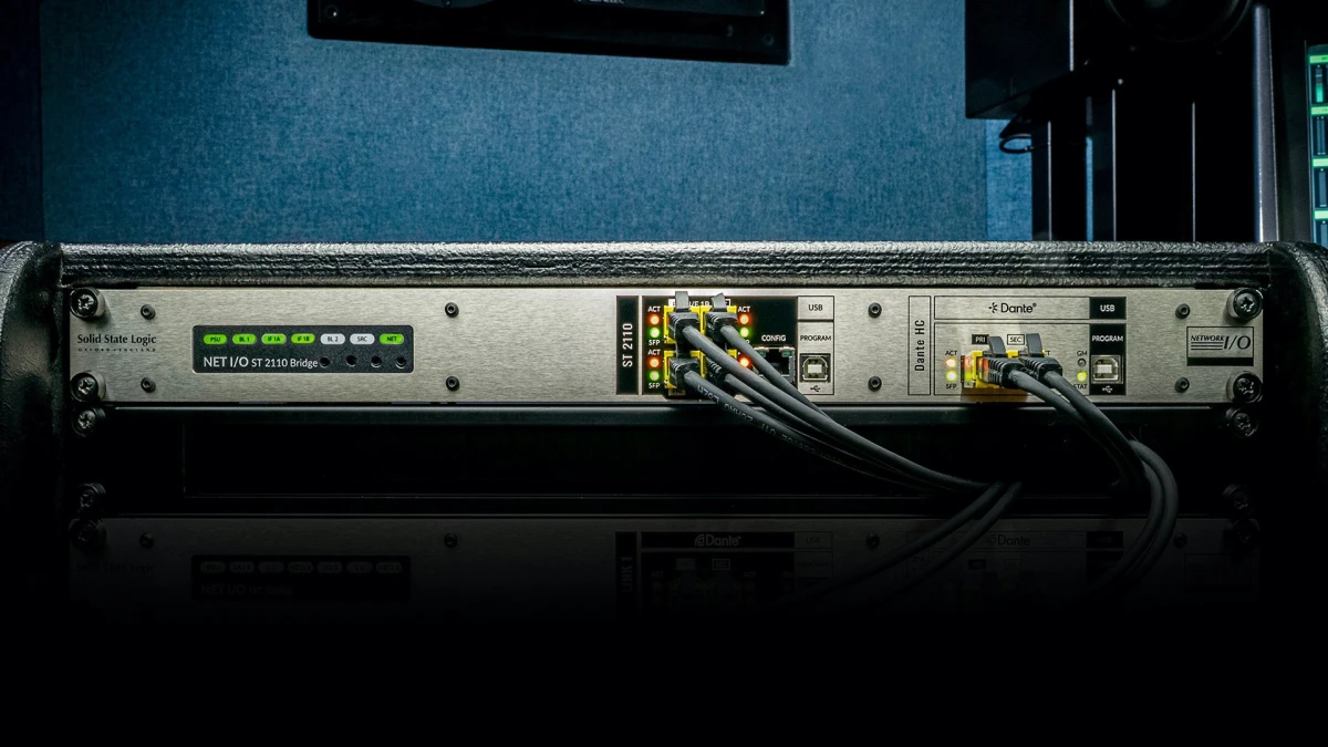 Solid State Logic lance le Net I/O ST 2110 Bridge