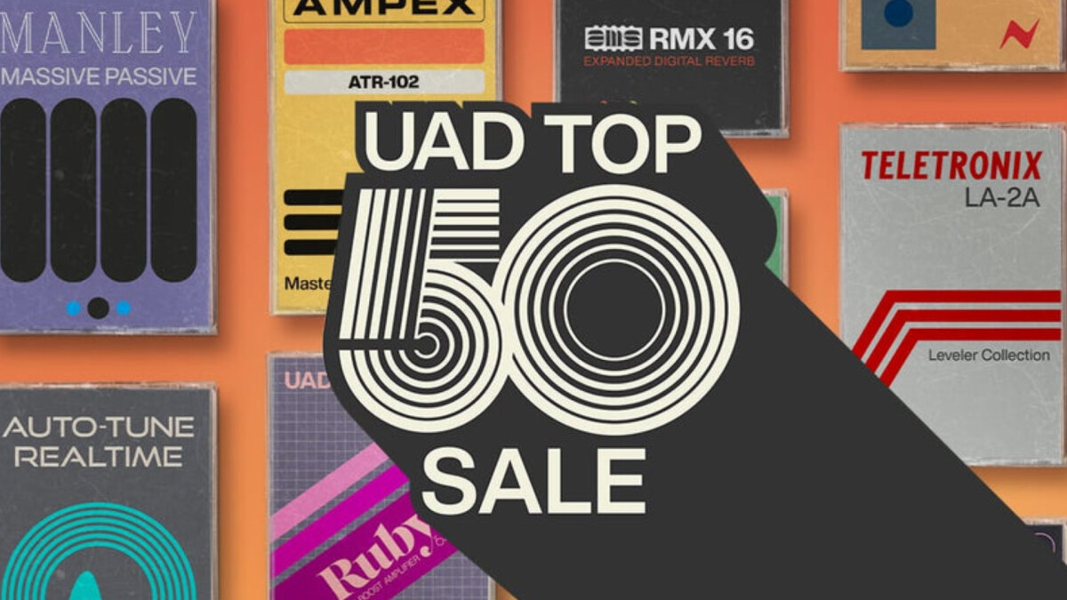 Promo sur les réverbes et tapes machines chez Universal Audio