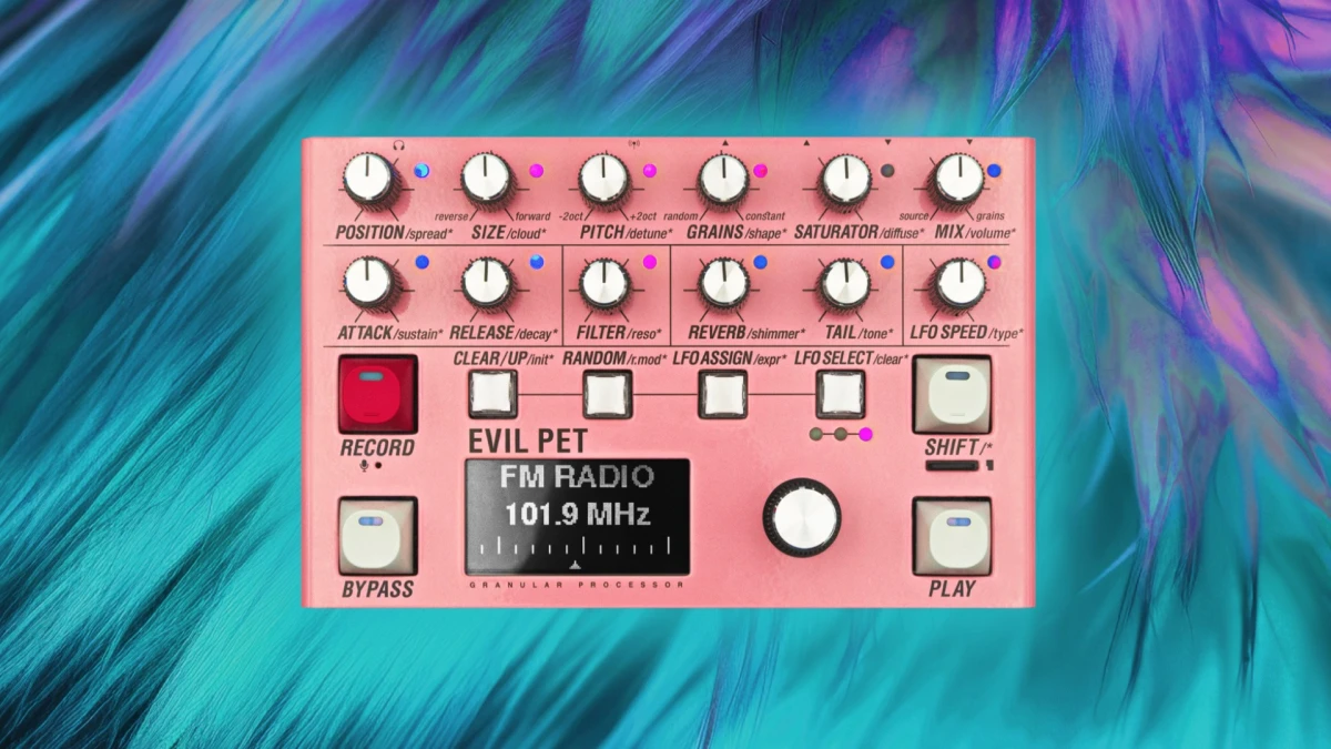 Endorphin.es présente le synthétiseur granulaire Evil Pet