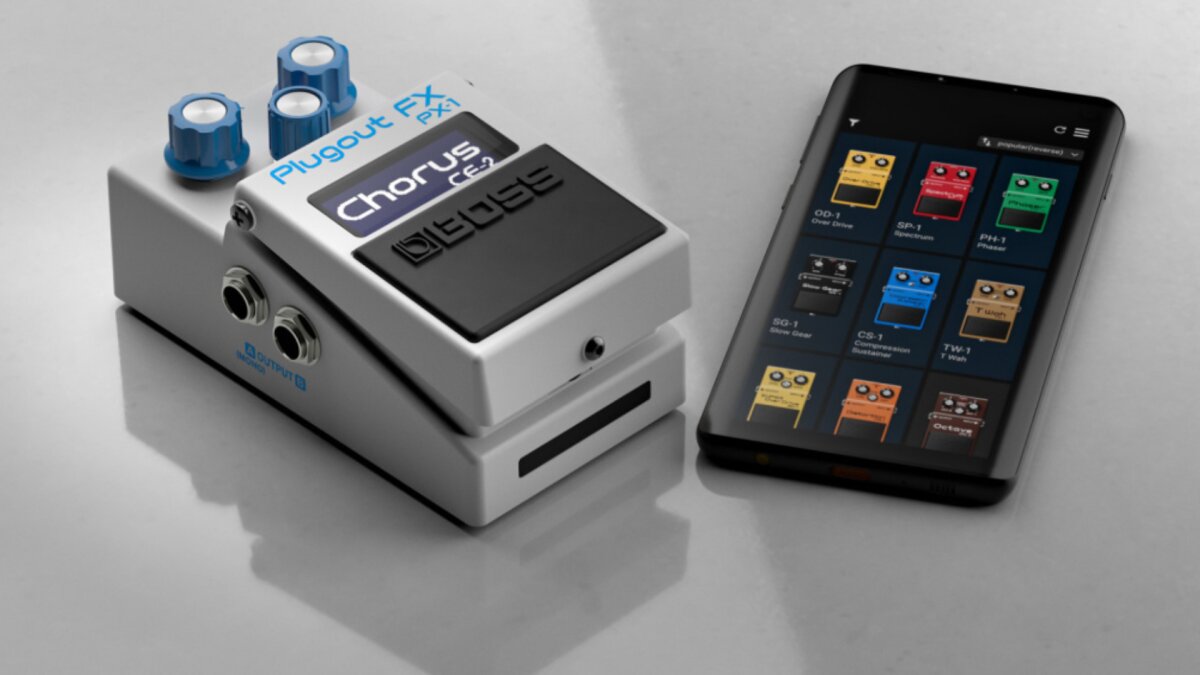 Plugout Boss ajoute trois pédales virtuelles à sa PX-1 Plugout FX | Musiques Live