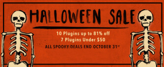 Une promo pour Halloween chez Plugin Alliance