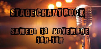 Stage de chant rock au Studio Rimshot