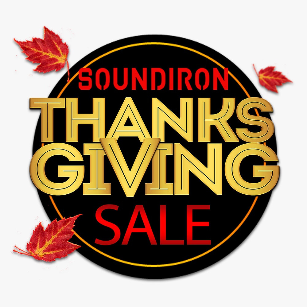 Promos de Thanksgiving chez Soundiron