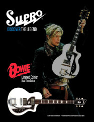 [NAMM] La guitare de David Bowie chez Supro