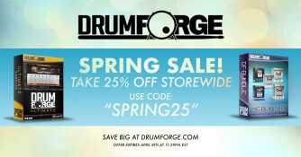-25% chez Drumforge cette fin de semaine