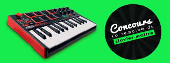 Un clavier Akai MPK Mini mkII à gagner