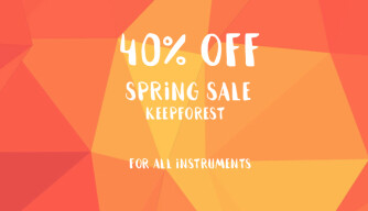 -40% sur les instruments de KeepForest