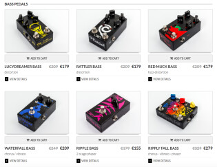 Jam Pedals décline ses classiques pour la basse