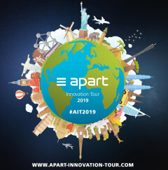 L’Apart Innovation Tour en France au mois de juin