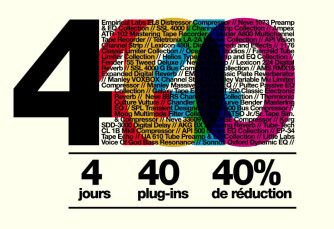 40% de réduction sur 40 plug-ins Universal Audio