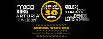 Espace Claviers organise un Analog Weekend pour ses 30 ans