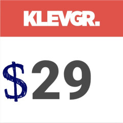 Tout à $29 chez Klevgränd Produktion le 29 février