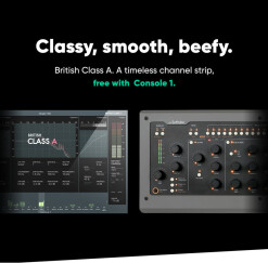 Softube vous offre le British Class A avec votre nouvelle Console 1