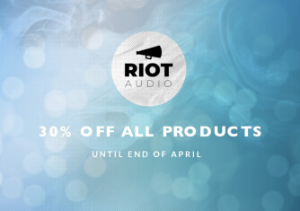 -30% chez Riot Audio pendant un mois