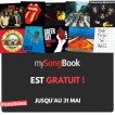 MySongBook en accès gratuit jusqu’au 31 mai