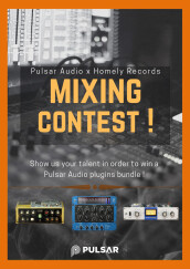 Pulsar Audio et Homely Records lancent un concours de mixage